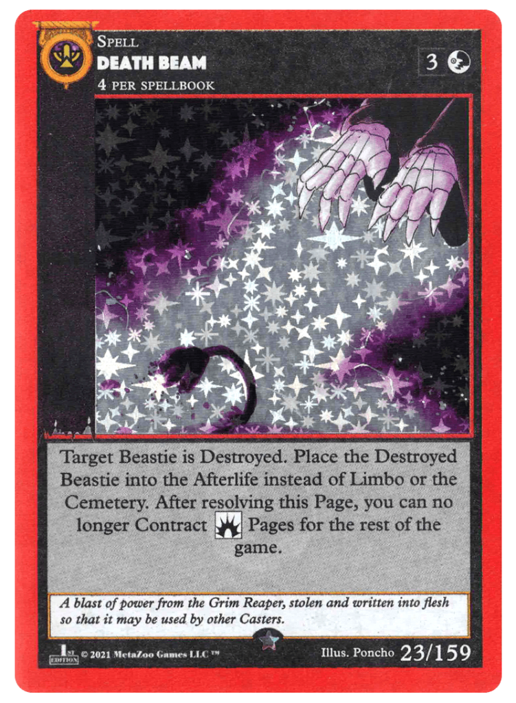 23/159 Death Beam Holo