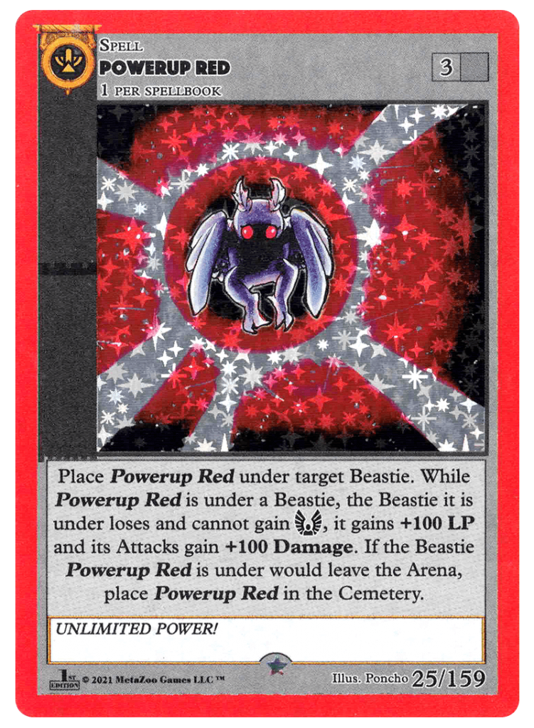 25/159 Powerup Red Holo