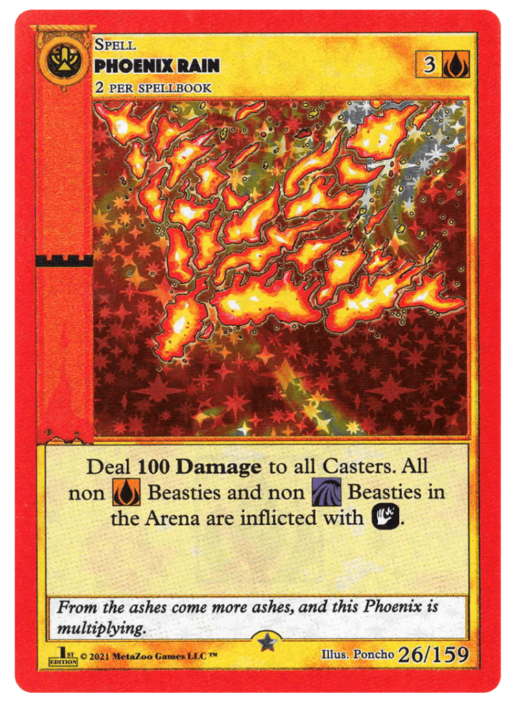 26/159 Phoenix Rain Holo