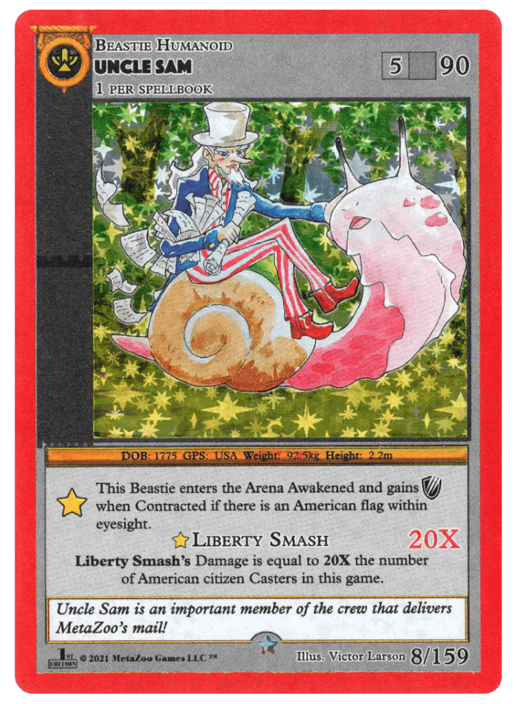 8/159 Uncle Sam Holo