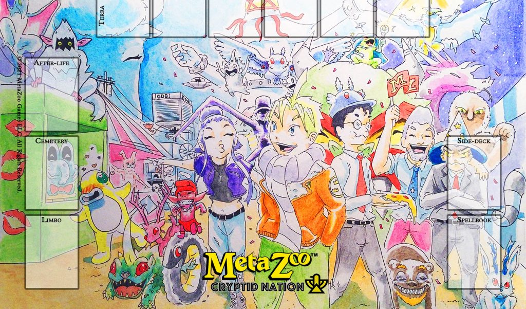 MetaZoo 1st Edition Cryptid Nation Release Playmat
