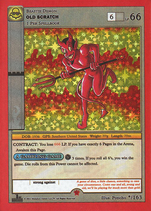 MetaZoo - Old Scratch - Secret Rare