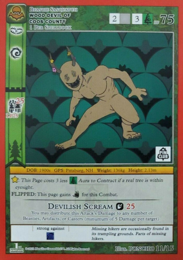 11-15 Wood Devil of Coos County