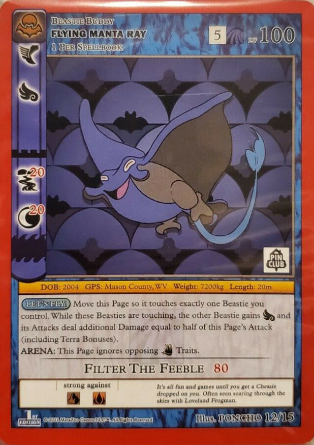 12-15 Flying Manta Ray