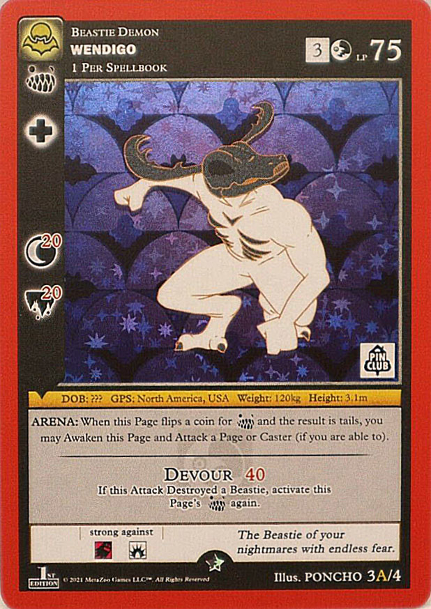 3A-4 Wendigo Alt Art