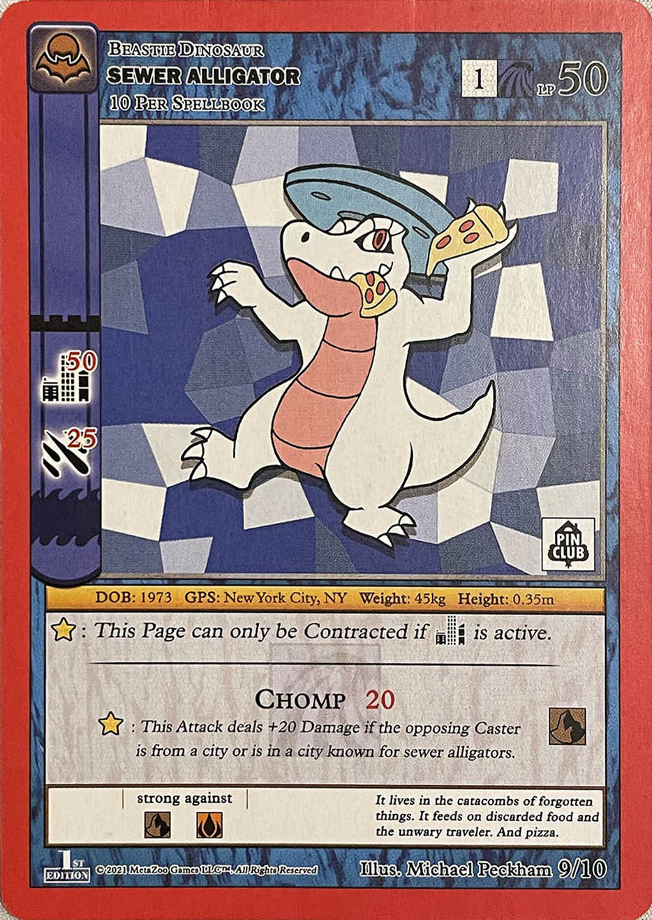 Sewer Alligator - 9/10