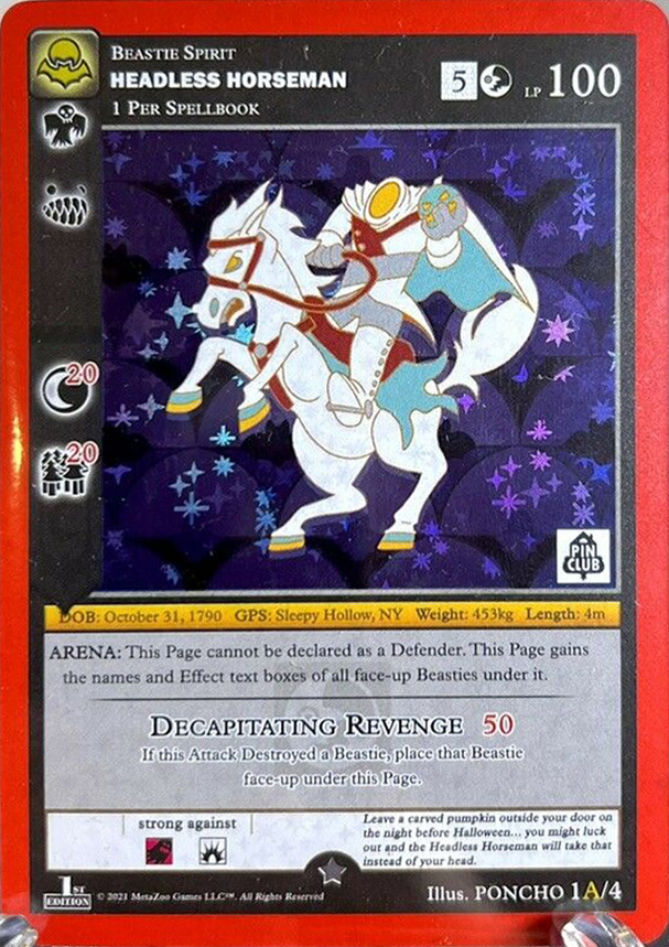 1A/4 Headless Horseman Wave 2 Alt Art