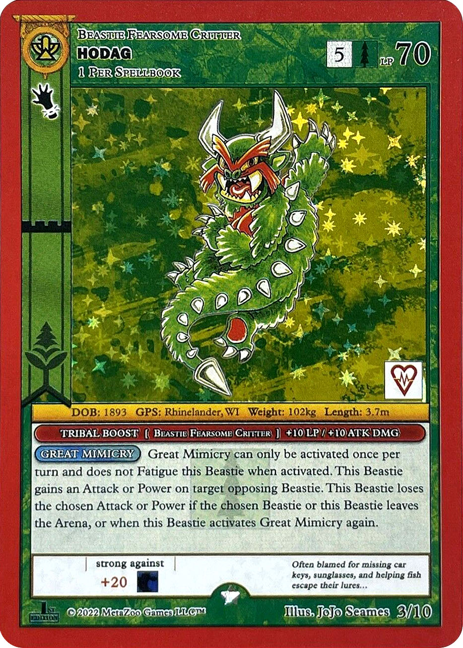 Hodag - Revive - 3/10 - JoJo Seames